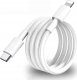 Kabel USB Typu C - Lightning do iPhone Szybkie Ładowanie PD 2A 12W Biały 1m 1