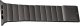 Pasek Puro TITAN ze stali nierdzewnej do Apple Watch 42 / 44 / 45 / 49 mm - czarny 1