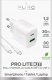 Ładowarka sieciowa Puro PROLITE 30W USB-A / USB-C + kabel USB-C - USB-C 1.2m - biała 2