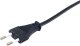Equip 112160 kabel zasilające Czarny 1,8 m C7 panel 2-pin 1