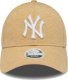 Czapka NEW ERA z daszkiem NYY beżowa 9FORTY Jersey damska 1