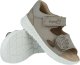 Superfit sandałki 1-000520-4000 Logoon barefoot beżowe lekkie letnie obuwie na rzep pełna pięta 27 2