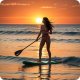 Neo-Sport Wiosło 2w1 do deski SUP Neo-Sport 4