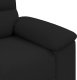 vidaXL Sofa 2-osobowa Czarna 120 cm Tkanina 7