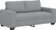 vidaXL Sofa 2-osobowa, jasnoszara, 140 cm, tapicerowana tkaniną 2