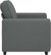 vidaXL Sofa Fotel Ciemnoszary 60 cm Tkanina 5