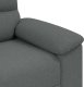 vidaXL Sofa 2-osobowa Ciemnoszara 120 cm Tkanina 7