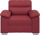 vidaXL Fotel, winna czerwień, 60 cm, obity sztuczną skórą 4