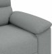 vidaXL Sofa 2-osobowa Jasnoszara 120 cm Tkanina 7