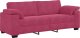 vidaXL Sofa 3-osobowa, kolorze czerwonego wina, 178 cm, aksamit 2