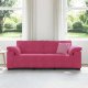 vidaXL Sofa 3-osobowa, kolorze czerwonego wina, 178 cm, aksamit 3
