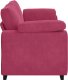 vidaXL Sofa 3-osobowa, kolorze czerwonego wina, 178 cm, aksamit 5