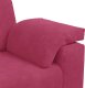 vidaXL Sofa 3-osobowa, kolorze czerwonego wina, 178 cm, aksamit 7