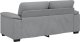 vidaXL Sofa 2-osobowa, jasnoszara, 140 cm, tapicerowana tkaniną 6