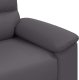 vidaXL Fotel, szary, 60 cm, obity sztuczną skórą 7
