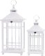 Lampion latarnia 2 szt. biała  69x30x24 cm FANNOO 1