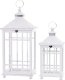 Lampion latarnia 2 szt. biała  69x30x24 cm FANNOO 2