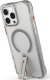 Etui Skinarma Helix do iPhone 16 Pro Max Magnetic Charging 360 Rotating Stand titanium 2