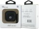 BMW BMA4SSLBK AirPods 4 cover            czarny/black Geniune Leather Silver Logo 3