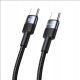 Kabel USB Usams USB-C - USB-C 1.2 m Czarny 2