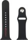 Pasek Audi Sport Red Logo Silicone Watch Strap do Apple Watch 44/45/46/49mm czarny 3