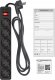 Listwa przeciwprzepięciowa SVEN SF-06E 3,0 m, (6 gniazd) czarna 4