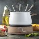 DOMO DO736F Fondue wood white, 1500W 2