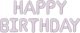Balon fol.HappyBirthday 340x35cm fiolet 52741 1