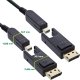 InLine® DisplayPort 1.4 AOC Kabel, 8K4K, DisplayPort Stecker abnehmbar, 10m 1
