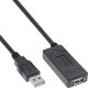 Kabel USB Manhattan USB-A - USB-A 7.5 m Czarny 1