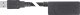 Kabel USB Manhattan USB-A - USB-A 10 m Czarny 3