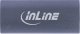 InLine® USB4 Adapter, USB-C Buchse/Buchse, Aluminium, grau 2