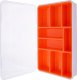 InLine® Kleinteilebox, 9 Fächer, Abmessungen: 290x185x45mm, orange 1