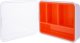 InLine® Kleinteilebox, 4 Fächer, Abmessungen: 180x140x40mm, orange 1