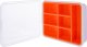 InLine® Kleinteilebox, 7 Fächer, Abmessungen: 180x140x40mm, orange 1
