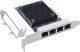 Karta sieciowa InLine Quad Gigabit karta sieciowa 4x RJ45 2,5Gb/s PCIe x4 inkl. low profile 1