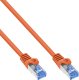 InLine® Patchkabel, Cat.6A, S/FTP, TPE (LSZH), CCA, orange, 7,5m 1