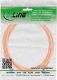 InLine® Patchkabel Slim, Cat.6A, S/FTP, TPE (LSZH) flexibel, PoE, orange, 15m 3