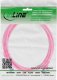 InLine® Patchkabel Slim, Cat.6A, S/FTP, TPE (LSZH) flexibel, PoE, magenta, 15m 3
