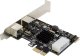 InLine® Schnittstellenkarte, 2x PS/2, PCIe (PCI-Express) 1