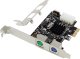 InLine® Schnittstellenkarte, 2x PS/2, PCIe (PCI-Express) 2