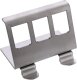 InLine Keystone SNAP-In Uchwyt modułowy metalowy 3-fach do szyny DIN 1