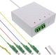 InLine® FTTH Verlängerungsbox vorkonfektioniert  4x LC/APC 9/125µm 50m 1