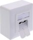 InLine InLine® Cat.6A Anschlussdose, 2x RJ45 Buchse, RAL9010, weiß 1