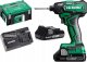HIKOKI. IMPACT DRIVER 18V   WH18DDWRZ 140Nm 2x2.0Ah HSC 4