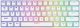 Klawiatura Savio Whiteout X2 Outemu Peach Silent (SAVGK-WHITEOUT X2 PEACH) 1