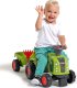 Falk FALK Jeździk Claas 470 Arion Zielony z Przyczepką  + Zestaw do piasku 14