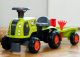 Falk FALK Jeździk Claas 470 Arion Zielony z Przyczepką  + Zestaw do piasku 2