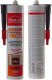 Quantec USZCZELNIACZ WYSOKOTEMPERATUROWY UWT-310-CZ KARTUSZ 310&nbsp;ml CZARNY WKRĘT-MET KLIMAS 2