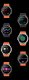 Smartwatch Gravity Zegarek męski SMARTWATCH GRAVITY GT24-5 BK/GN/BK 18